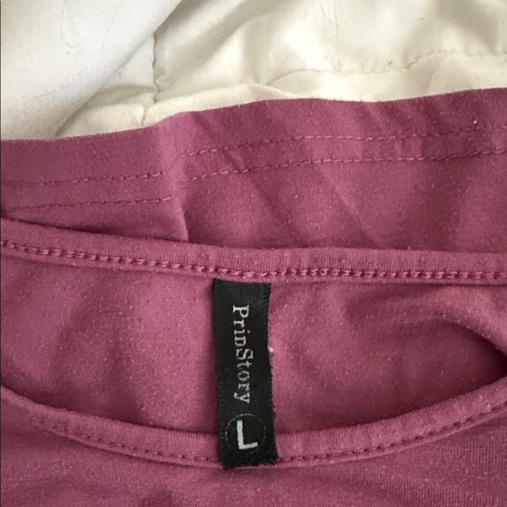 Women's Casual Mauve Top - Picture 2 of 2